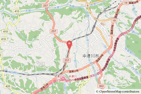 ゲンキー駒場店の地図の写真