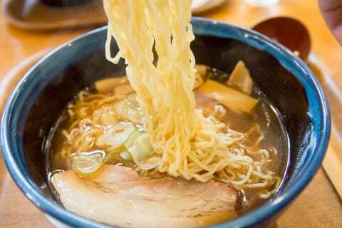 道の駅 大日岳の高山ラーメンの写真