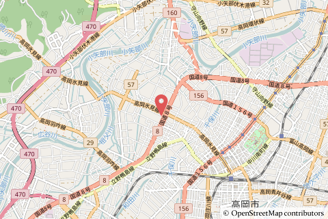 アルビス美幸町店の地図の写真