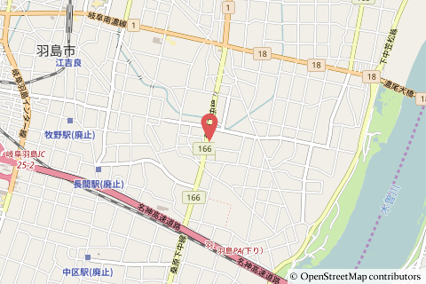 ゲンキー竹鼻蜂尻店の出店地図の写真
