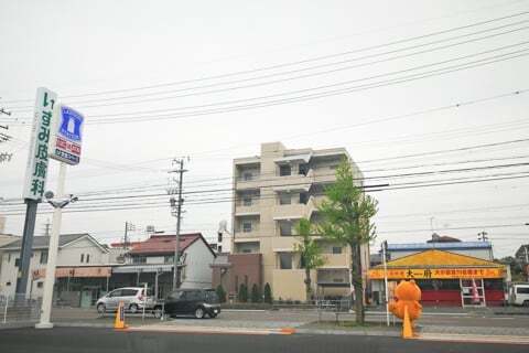 ローソン岐阜鹿島町店の看板の写真