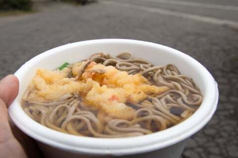 そば処ふじさとのお蕎麦の写真
