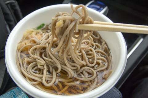 そば処ふじさとのお蕎麦の写真