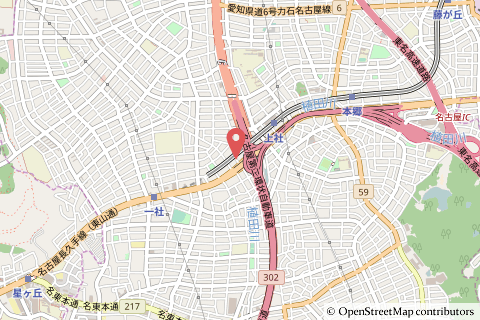 フィールクオリテ上社店の地図の写真