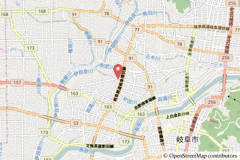 岐阜則武西一丁目店の地図の写真
