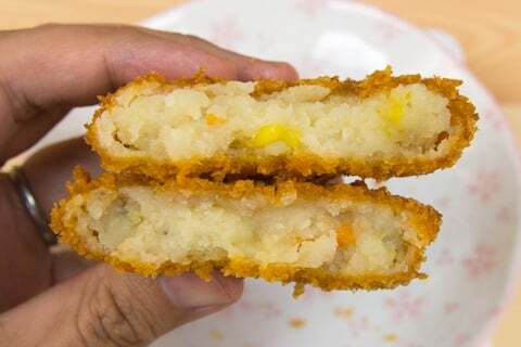 バローの18円コロッケの写真