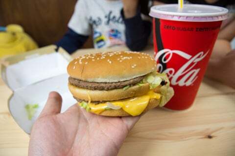 ギガビッグマックの写真