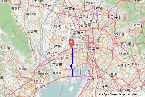 名古屋西JCT−飛島JCTの写真