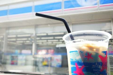 カフェラテの写真
