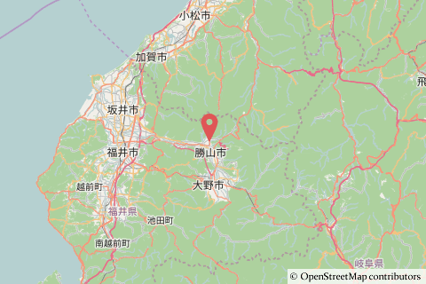 福井県立恐竜博物館のちずの写真