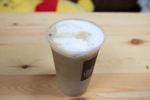カフェラテの写真