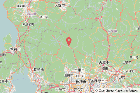 道の駅 うすずみ桜の里・ねおの地図の写真