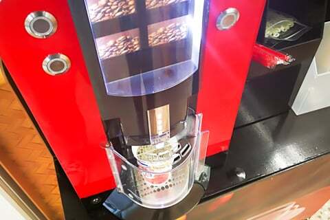 引き立てコーヒーの写真