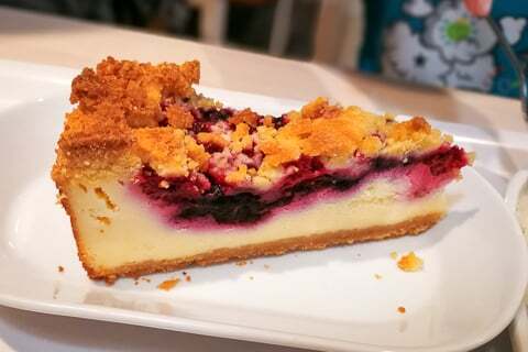 チーズケーキの写真