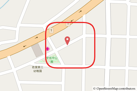 ケーズデンキ岐阜店予定地地図の写真