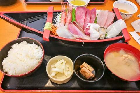 北前舟定食の写真