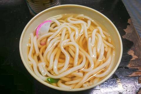 きつねうどんの写真