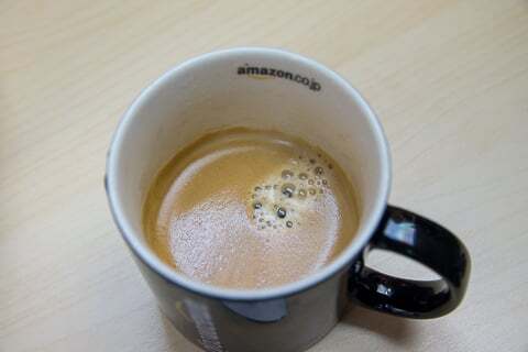 コーヒーの普通サイズの写真
