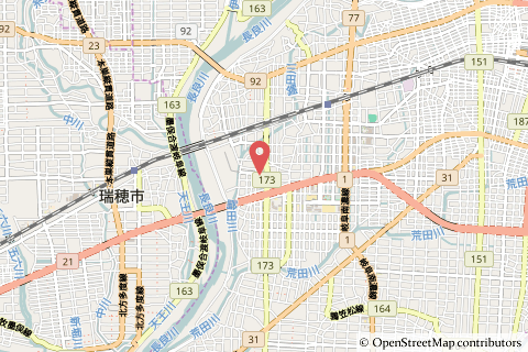 ドラッグコスモス薮田西店の地図の写真