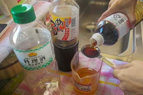 調味液の作り方の写真