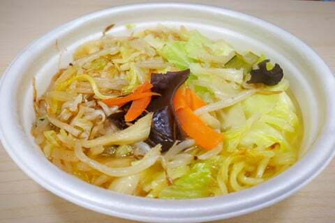 野菜盛りタンメンの写真