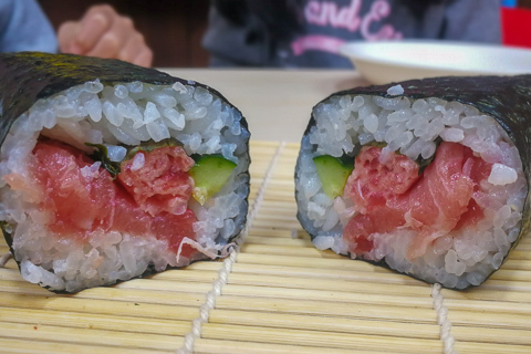 バローの南まぐろの恵方巻の写真