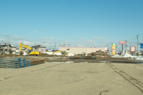 大阪屋ショップ戸出店予定地の写真