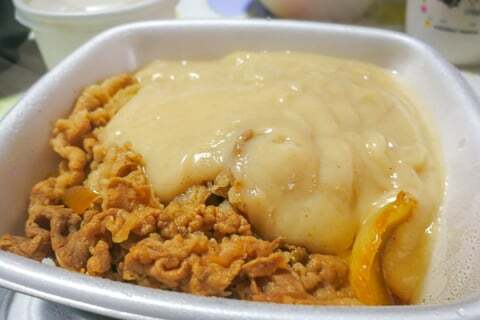 牛白カレーの写真