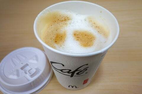 カフェラテの写真