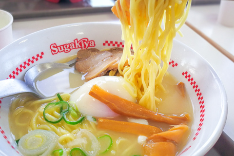 スガキヤラーメンの写真