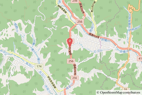 (仮称)ゲンキー山県市岩佐店の地図の写真