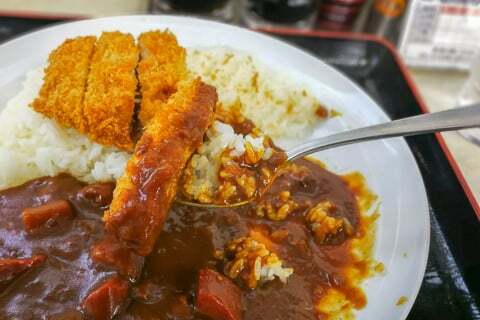 名店カツカレーの写真