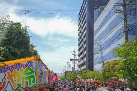屋台の写真