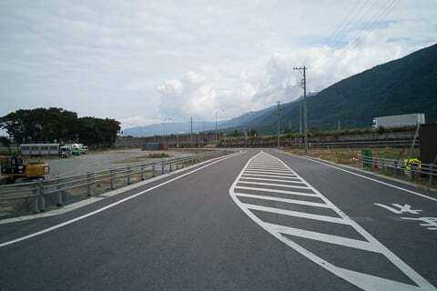 連絡道路の写真