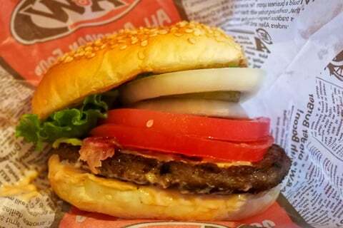 モッツァバーガーの写真