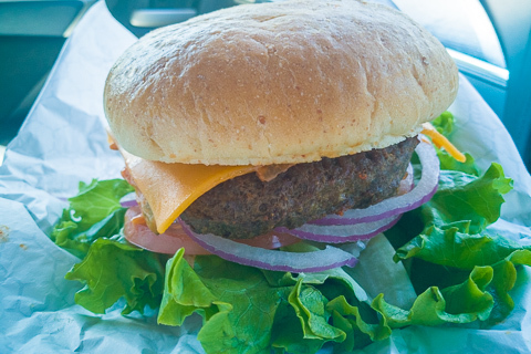 1/3パウンドチーズバーガーの写真