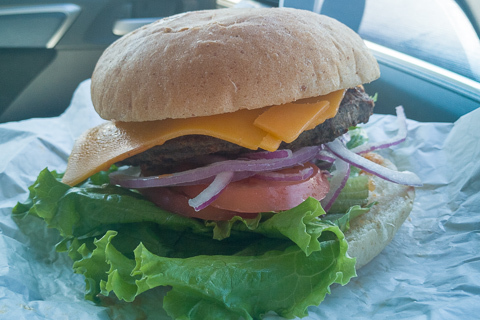 1/3パウンドチーズバーガーの写真