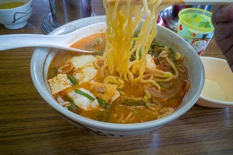 とん汁ラーメンの写真