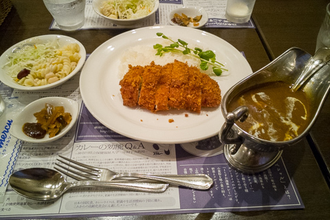 カツカレーの写真