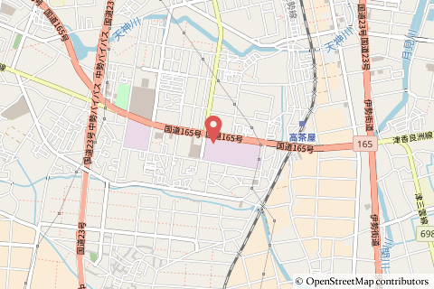 ラ・ムー津南店の地図の写真