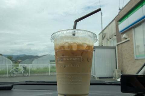 アイスカフェラテの写真