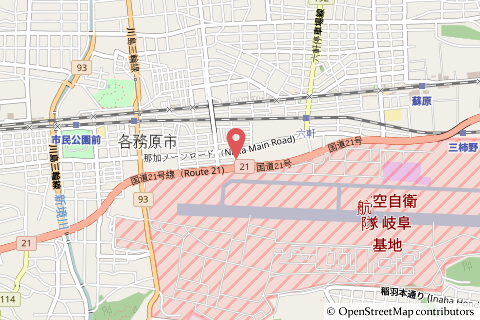 ドラッグコスモス那加桐野店の予定地の写真