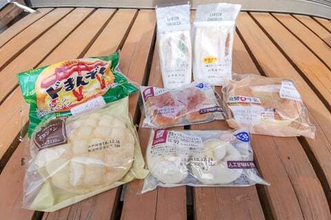 ローソン岐阜長良志段見店の購入品の写真
