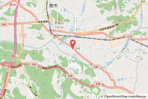 セブンイレブン関高校前店の地図の写真