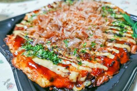 お好み焼きの写真