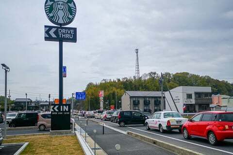 アルビス美濃加茂店の渋滞の写真