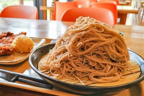 ざる特盛の写真
