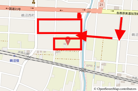 予定地地図の写真