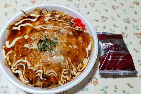 広島風お好み焼きの写真