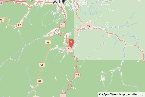 ゲンキー久々野店の地図の写真